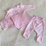 Little Thumper Pink Blossom Tutu Set