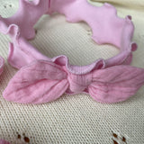 Little Thumper Muslin Blossom Set pink